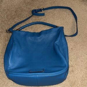 Marc by Marc Jacobs Blue Leather Shoulder Bag